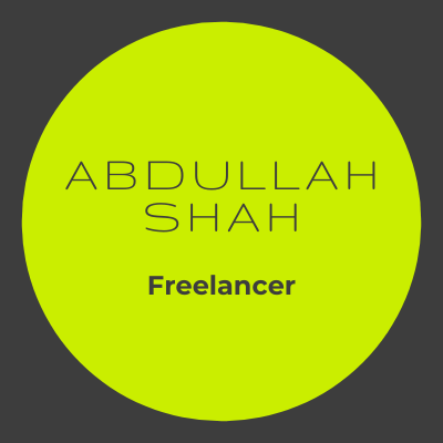 Abdullah Shah - Freelancer